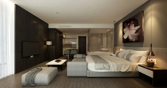 جناح بسرير كينج، Everland Hotel 6/10