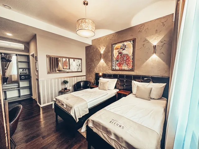 غرفة كومفورت بسريرين منفصلين، Alfons Boutique Hotel 5/10