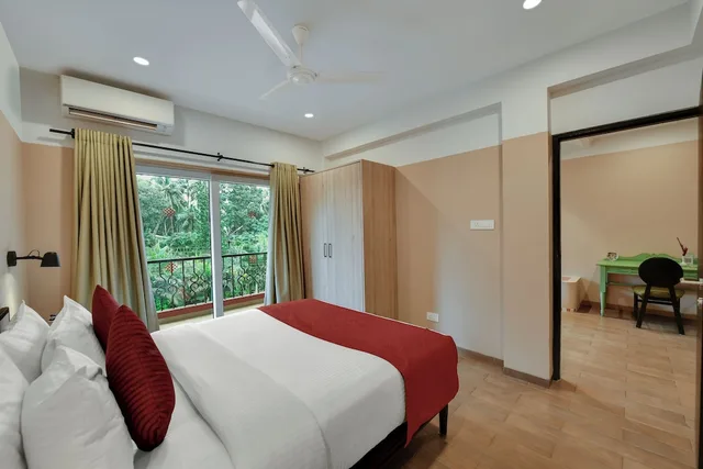 جناح عائلي بسرير كوين بإطلالة على الحديقة بغرفة نوم واحدة، Jasminn Hotel - AM Hotel Kollection 1/9