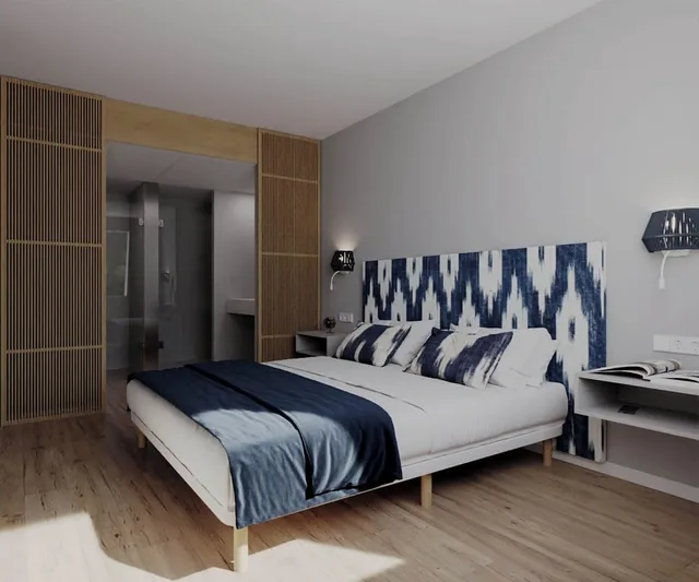 شقة سوبيريور بأربعة أسرّة بشرفة بغرفة نوم واحدة، Blau Punta Reina 1/2