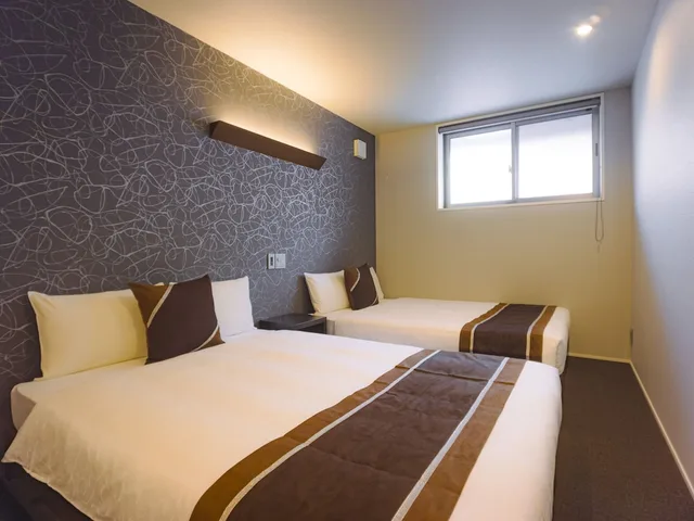 Theater, 2 Double Beds، Grand Base Hakata Bay 1/6