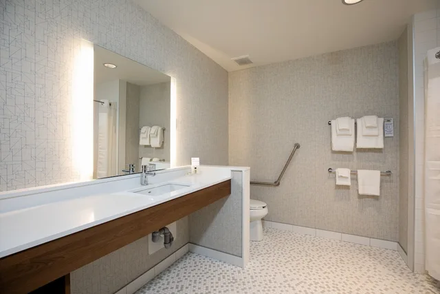 غرفة قياسية بسرير كينج لذوي الإعاقة، Holiday Inn Express Lethbridge Southeast 2/2