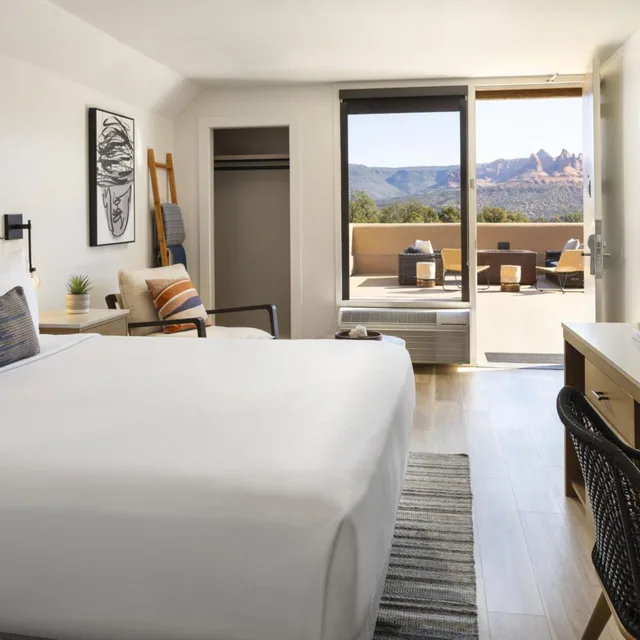 غرفة بسرير كينج بإطلالة في طابق مرتفع، Sky Rock Sedona, a Tribute Portfolio Hotel 2/6