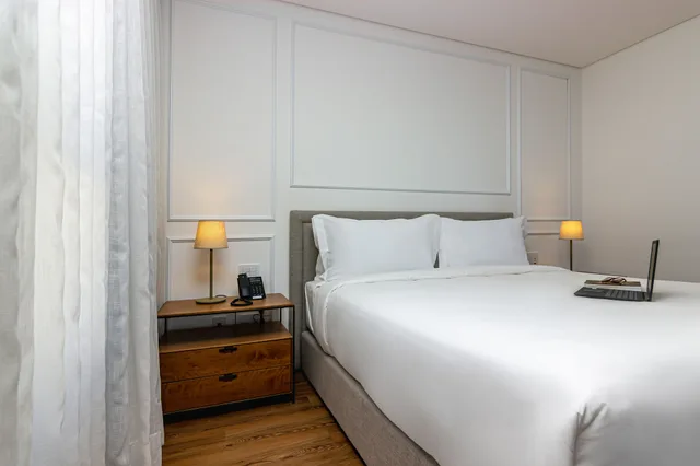 جناح رئاسي بسرير كينج بإطلالة على البحر، K-Platz Hotel 1/3