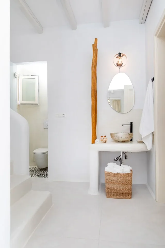 فيلا متصلة بسريرين كوين بـ3 غرف نوم مع أريكة بمسبح خاص، Naxian Lounge Villas 1/3