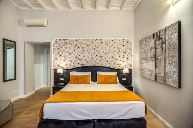 غرفة سوبيريور بسرير مزدوج، Relais Fontana di Trevi 2/10