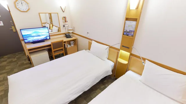 Room, Twin Beds, Electronic Cigarette Only، Toyoko Inn Kitami Ekimae 5/10