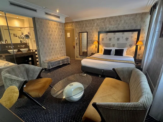 جناح بسرير كينج، Villa Lutece Port Royal Hotel 2/4