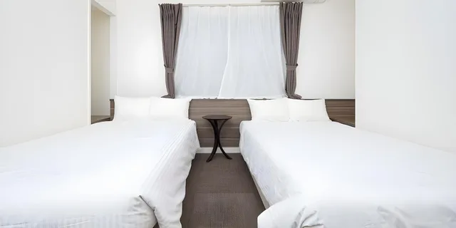 Semi Room, Standard, Twin Beds, 2 Semi Double Beds, Abest Cube Naha Kokusai-Street 1/2