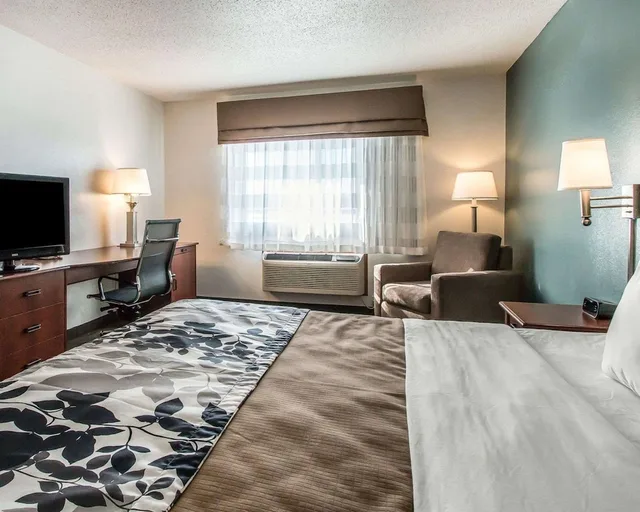 غرفة قياسية بسرير كينج، Sleep Inn & Suites Mount Vernon 3/4