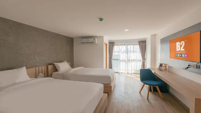 غرفة سوبيريور بسريرين منفصلين، B2 Huai Khwang Premier Hotel 1/10