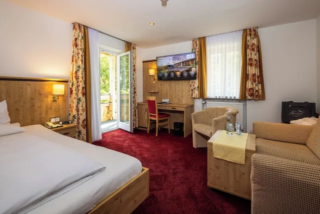 غرفة كومفورت مفردة بسرير فردي، Hotel Alpenhof 5/9