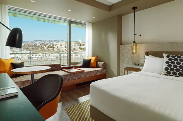 غرفة تنفيذية بسرير كينج، Budapest Marriott Hotel 3/8