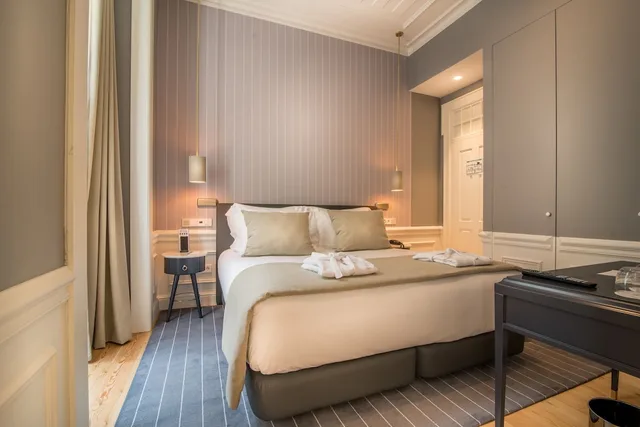 غرفة كلاسيكية بسريرين منفصلين بإطلالة على المدينة، Hotel da Baixa 3/5