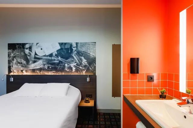 غرفة بسرير مزدوج، Greet hotel Lyon Confluence 8/8