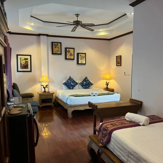 غرفة عائلية بشرفة، Pha Thai House 3/10