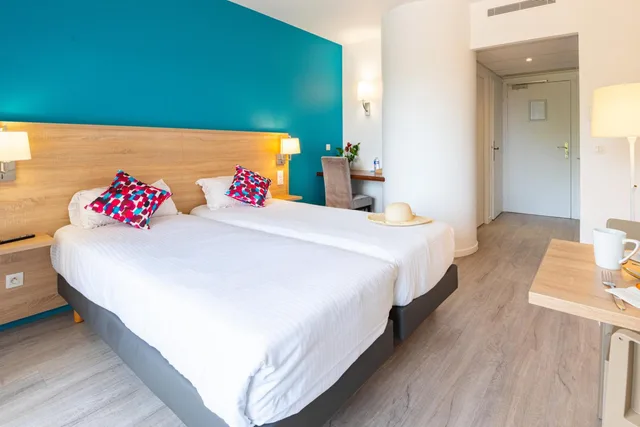 استوديو بسريرين منفصلين بإطلالة على المسبح، Zenitude Hotel-Residences Le Cannet 5/10