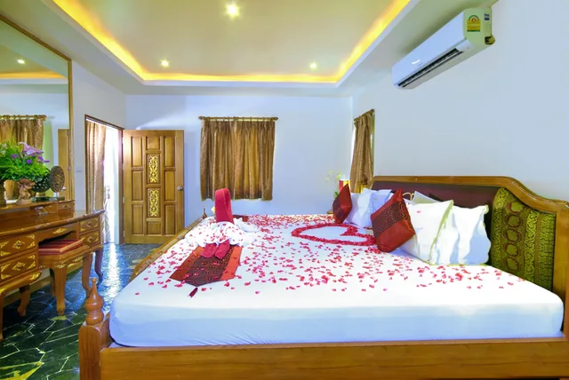 فيلا بسرير كوين بإطلالة على الحديقة، The Siam Residence Boutique Resort 3/4