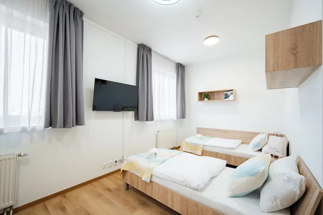 غرفة أساسية بسريرين منفصلين، University Hotel 3/10