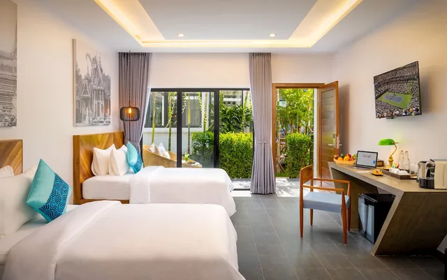 غرفة كلاسيكية بسريرين كينج، Grand Venus La Residence 1/3