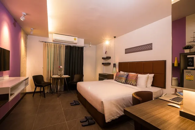 غرفة بريميير بسرير مزدوج، Aim House Bangkok 2/7