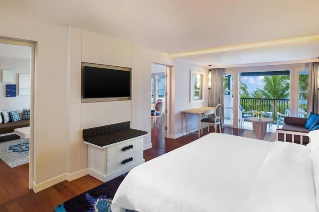 جناح جونيور بسرير كينج بشرفة بغرفة نوم واحدة، SHERATON SAMUI RESORT 1/2