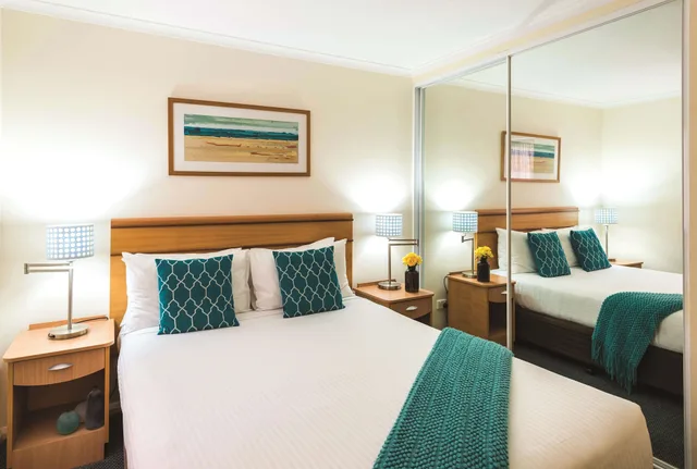 شقة بسريرين كوين بإطلالة على البحر بغرفتي نوم، Oaks the Entrance Waterfront Suites 2/3