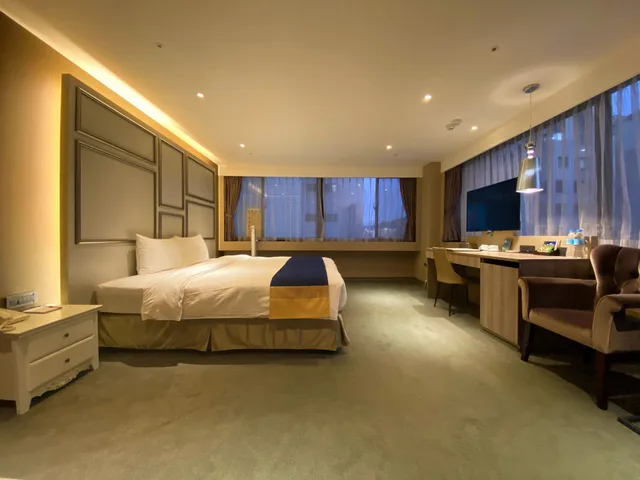 غرفة تنفيذية بسرير كينج، Green World Hotels Zhongxiao Taipei 2/6