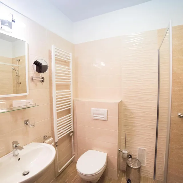 غرفة بسرير مزدوج أو سريرين منفصلين، Hotel Omorika Crikvenica 7/10