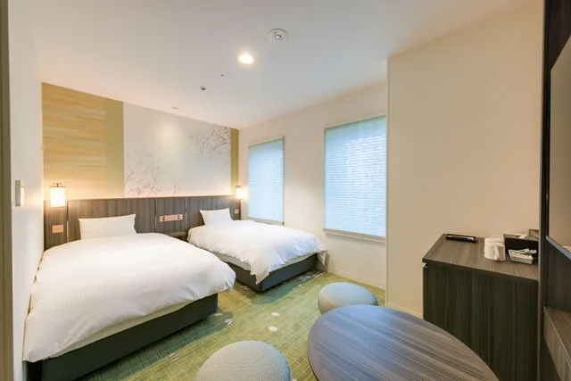 Renovated, Middle, Twin Beds, Comfort Floor، Miyako City Kintetsu Kyoto Station 1/1