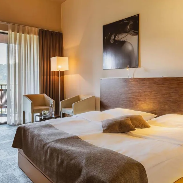 غرفة قياسية بسرير مزدوج أو سريرين منفصلين بإطلالة على المسبح، Sotelia Hotel 6/10