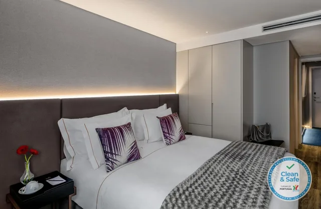 غرفة داخلية قياسية بسرير مزدوج، Hotel Moon And Sun Braga 3/5
