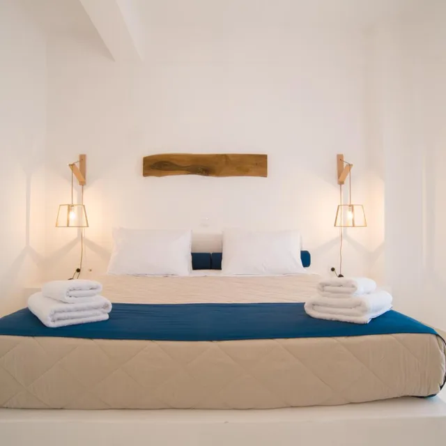 استوديو بإطلالة على البحر، Santorini Crystal Blue 9/10