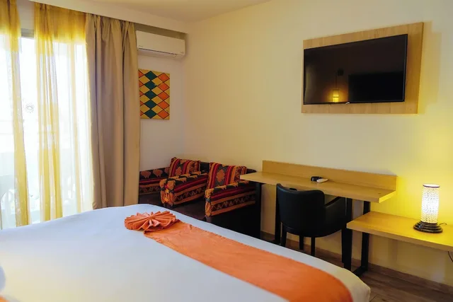 غرفة تنفيذية بسرير مزدوج أو سريرين منفصلين بإطلالة على المسبح، Hamilton Agadir 8/10