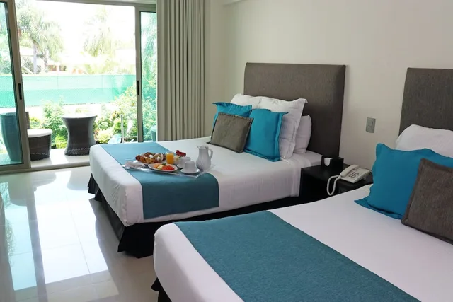 غرفة قياسية بسريرين كوين بشرفة، Hotel Rio 1300 1/6