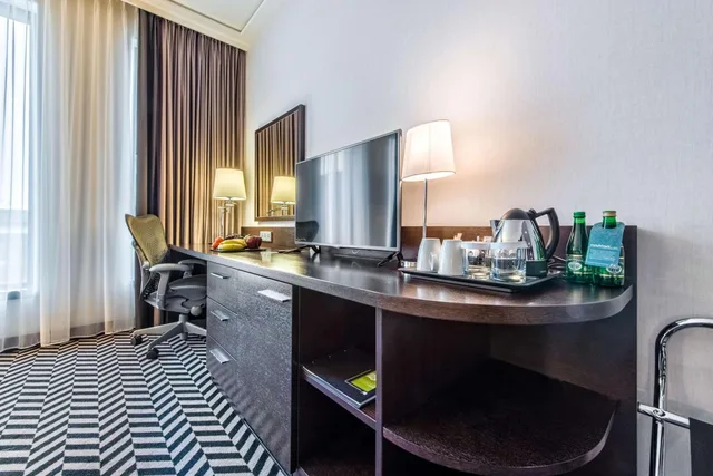 غرفة ركنية بسرير فردي، Hilton Garden Inn Krakow Airport 3/3