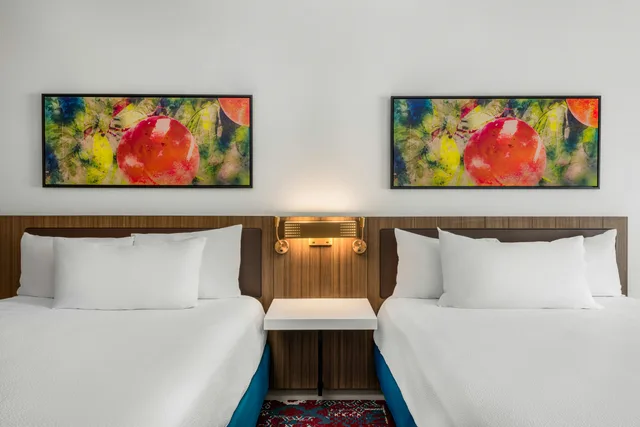 غرفة بسريرين كوين، Hilton Garden Inn Atlanta Peachtree City 3/4