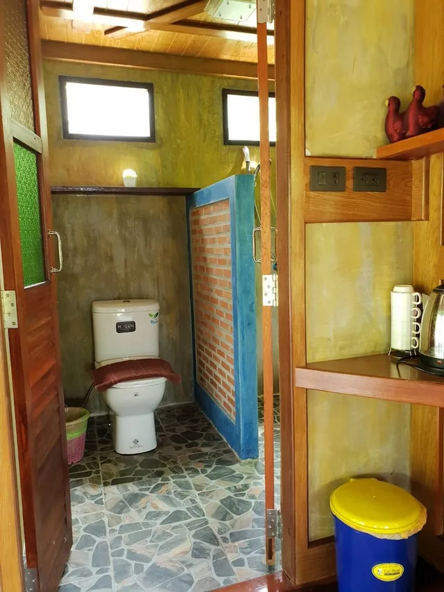 غرفة عائلية بسريرين مزدوجين بإطلالة على الجبل، Baan Suan Hill Resort 7/8