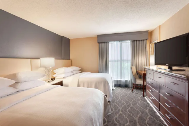 جناح بسريرين مزدوجين بغرفتين، Embassy Suites by Hilton Atlanta Airport 1/1