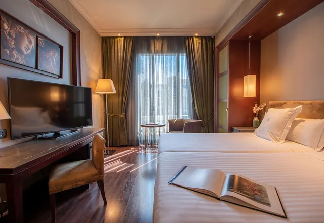 غرفة قياسية بسريرين منفصلين، Hotel Barcelona Center 1/6