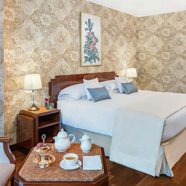 غرفة ديلوكس بسرير كينج، Starhotels Du Parc 4/9