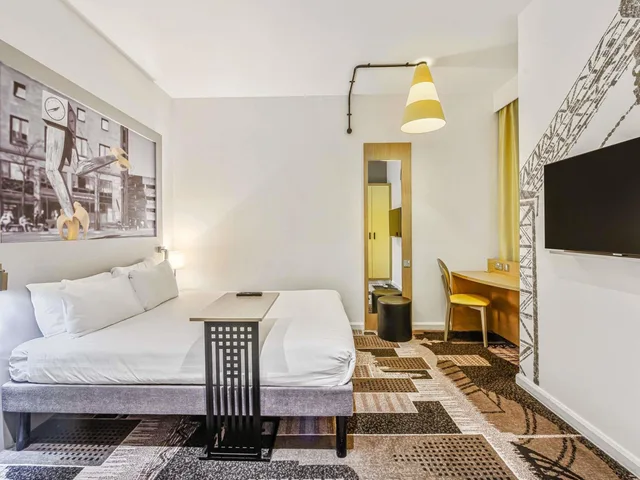 غرفة بسرير كوين لذوي الإعاقة، ibis Styles Glasgow Centre George Square 3/9