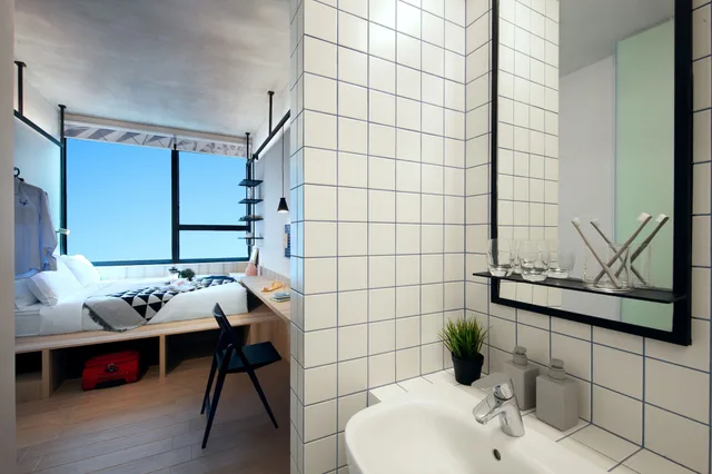 Duplex, All Together, 6 Bedrooms, 3 Queen Beds، lyf Funan Singapore 3/3