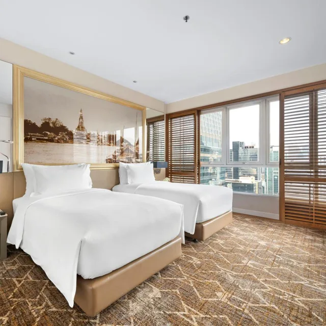 جناح بشرفة بغرفتي نوم، Grande Centre Point Ploenchit Bangkok 3/9
