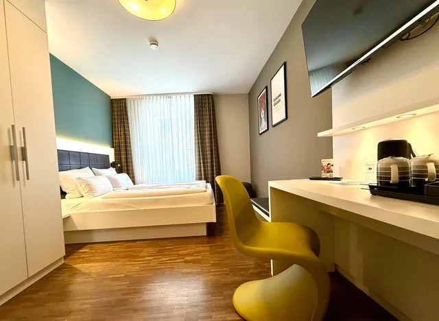 غرفة بريميوم بسرير كوين، Zeitwohnhaus Suite Hotel Serviced Apartments 1/1