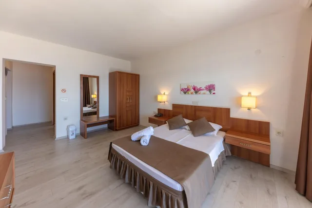 غرفة سوبيريور بسرير مزدوج بإطلالة على البحر، Melis Otel 9/10