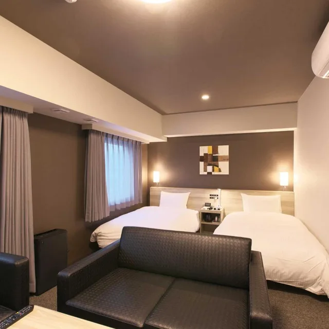 Space, Deluxe, Twin Beds، Hotel Route Inn Choshi Eki Nishi 2/5