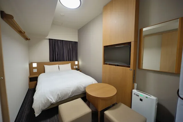 غرفة قياسية بسرير مزدوج للمدخنين، Dormy Inn Akihabara 3/8