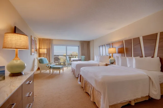 غرفة بسريرين كوين بإطلالة على المدينة، Grand Hotel Ocean City Oceanfront 3/7