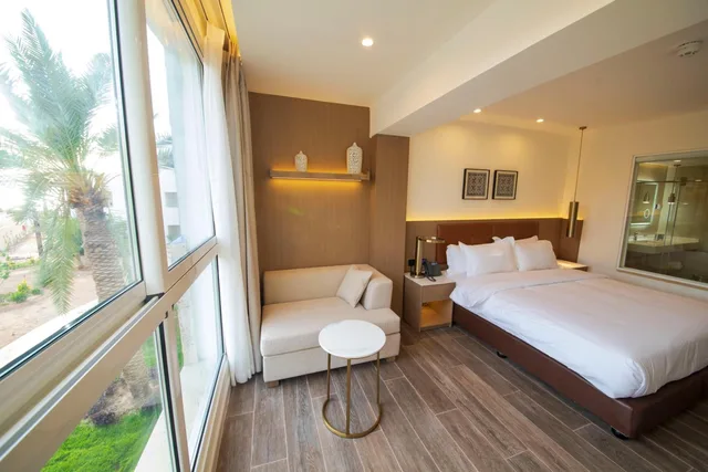 غرفة ديلوكس بسرير مزدوج، Luxotel Aqaba Beach Resort & Spa 4/4